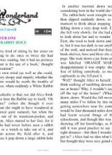 Stories for kids Alice in wonderland - Chapter one Down the rabbit hole